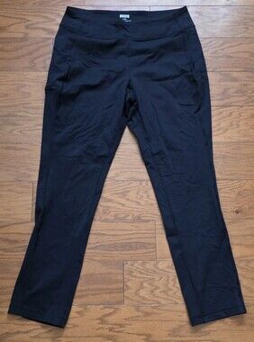 Duluth Trading Co Black Stretch Active Leggings